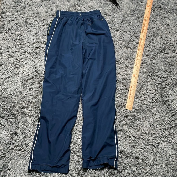 Y2K Athletic Works Navy Blue Track Pants Sweatpants Size Small - Picture 8 of 8